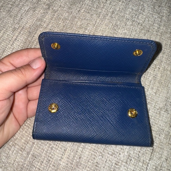 Prada Navy Key Case - Picture 3 of 6